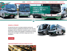 Tablet Screenshot of firenzetransportes.com.br